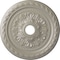 Ekena Millwork Palmetto Ceiling Medallion (Fits Canopies up to 3 5/8"), 23 5/8"OD x 3 5/8"ID x 1 5/8"P, Pearl White CM23PMPWS - alternate 1